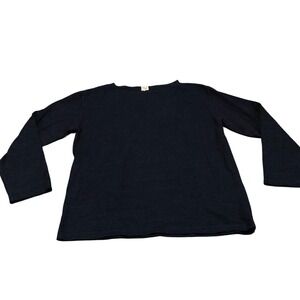 orSlow Boat Neck Pullover Denimesque Top Indigo Blue Mens Size 4 US L